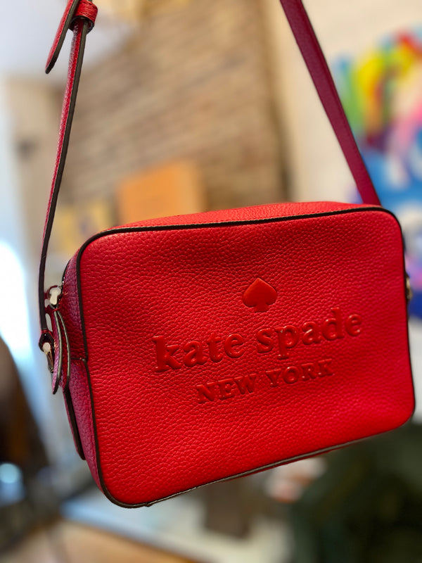 Kate Spade Red Leather Crossbody
