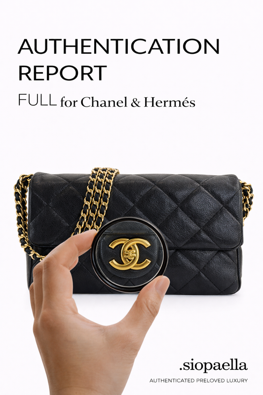 Authenticate This - Full Report for Chanel or Hermes