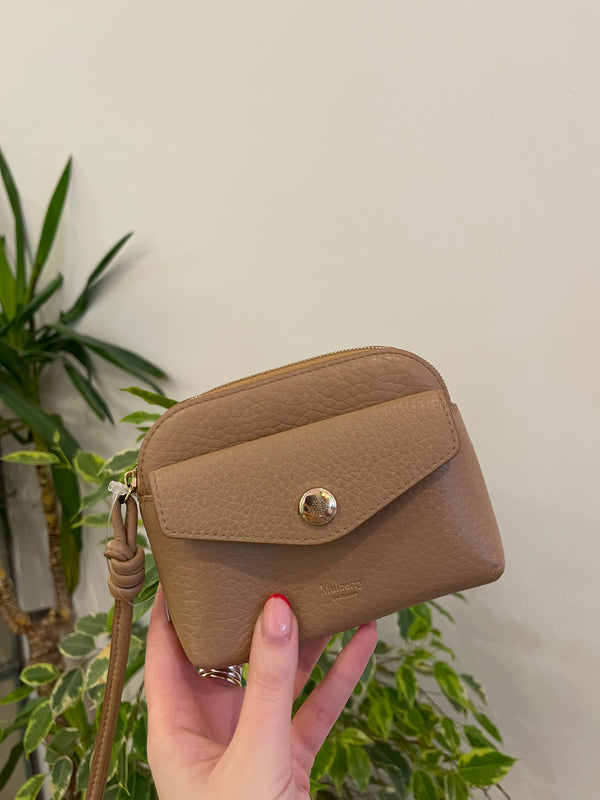 Mulberry Nude Leather Pouch