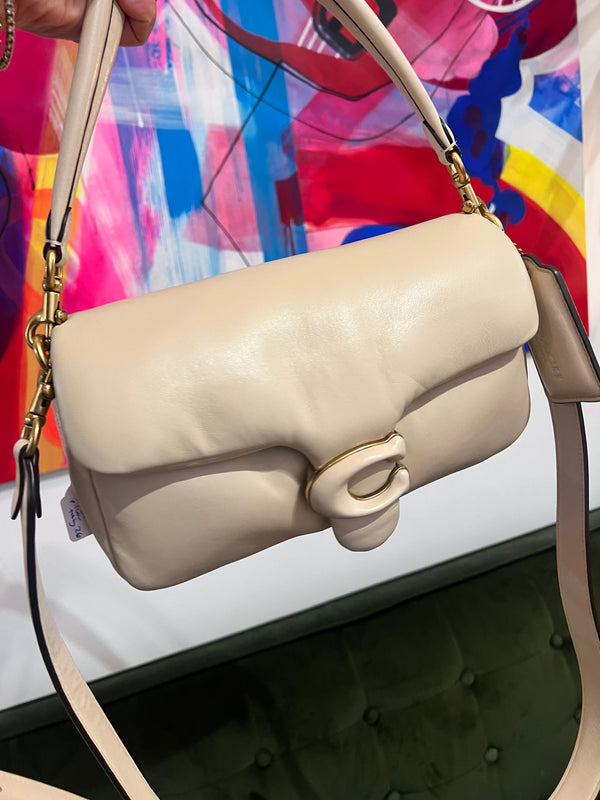 Cream Coach Pillow Tabby handbag - As seen on Instagram