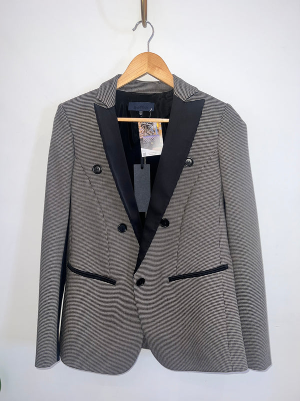 Bastyan Checked Houndstooth Blazer - UK 10 but fits like an XS