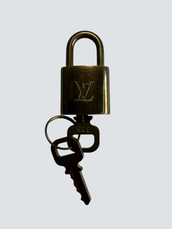 Louis Vuitton Brass Lock Set
