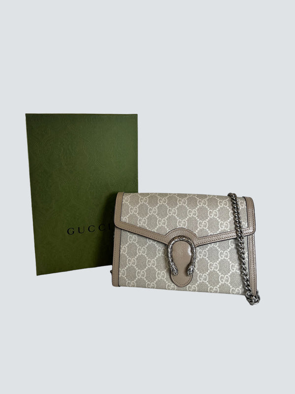 Gucci Dionysus Beige Handbag
