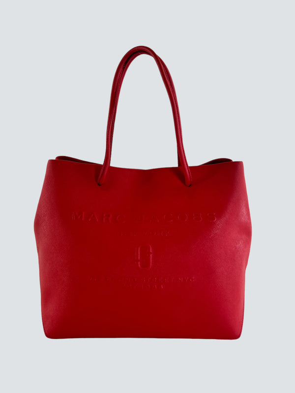 Marc Jacobs Red Leather West Tote