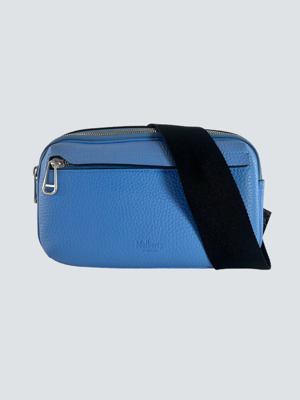 Mulberry Blue Leather Bum Bag
