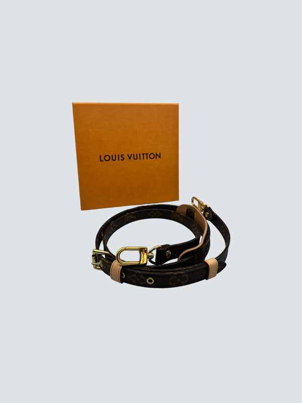 Louis Vuitton Monogram Canvas Crossbody Bandouliere Strap