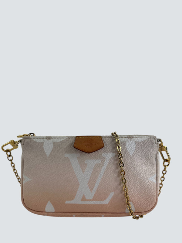 Louis Vuitton Cream Canvas Pochette