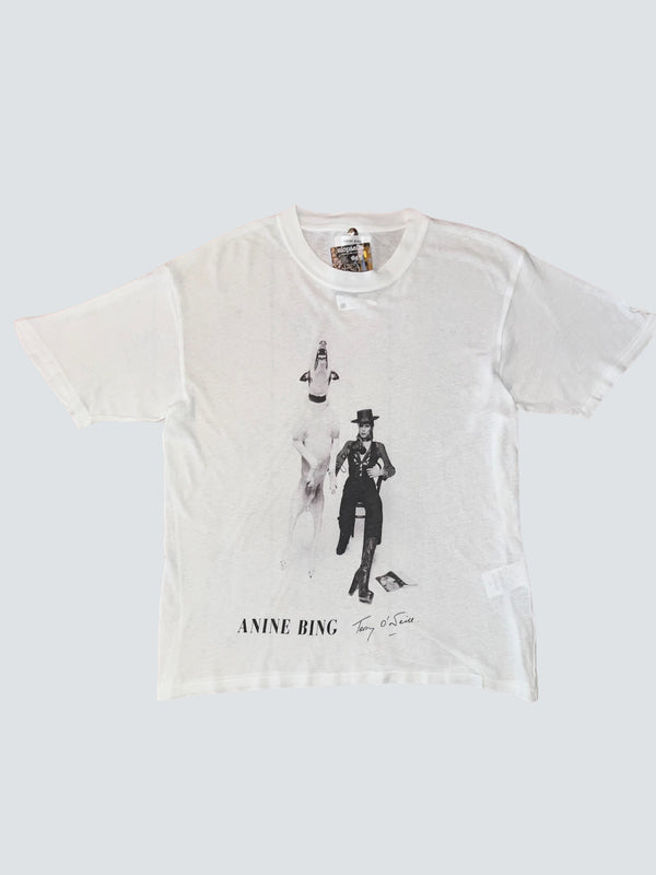Anine Bing Size Medium White T-Shirt