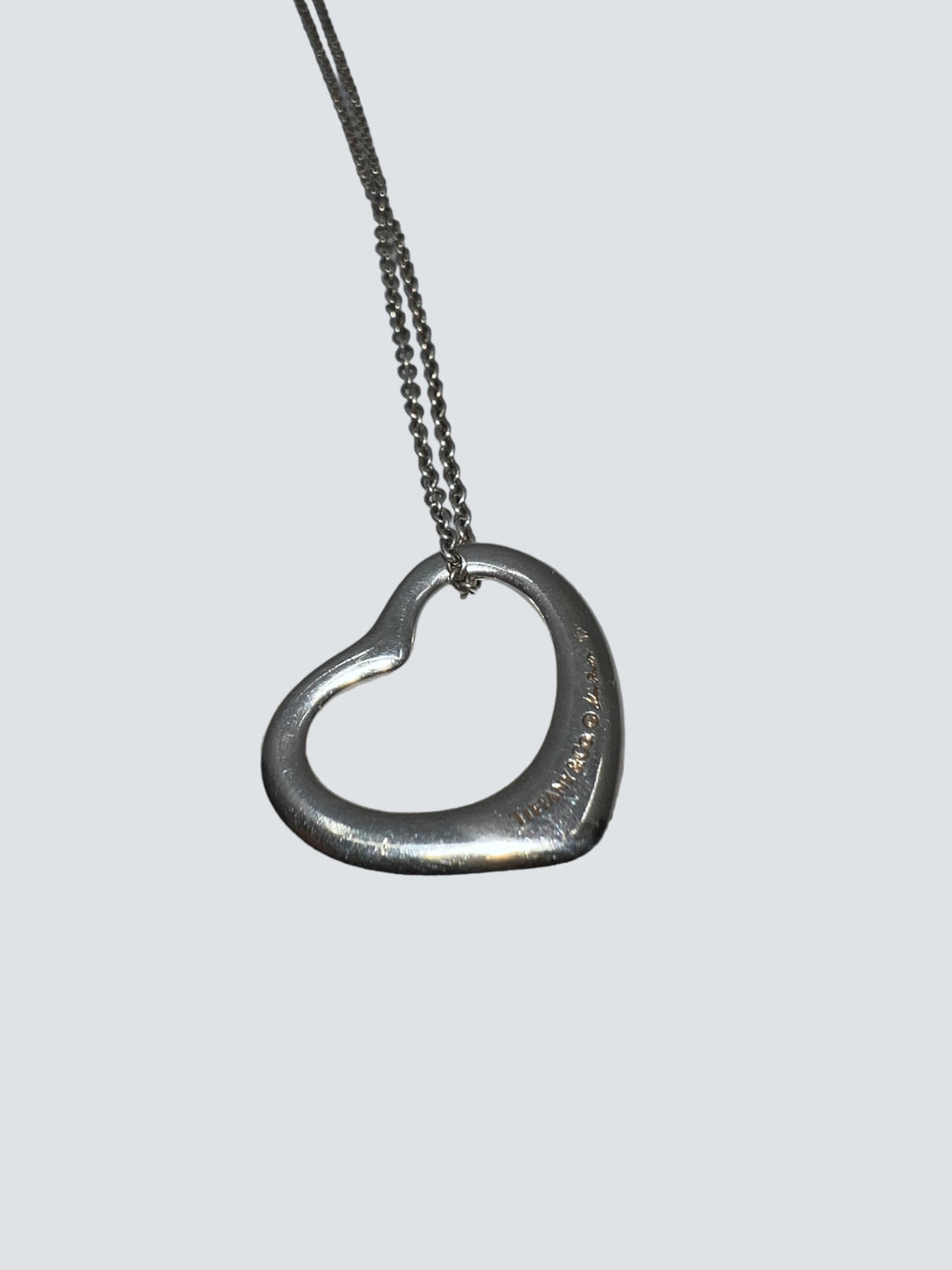 Tiffany and Co. Silver Necklace Siopaella Designer Exchange