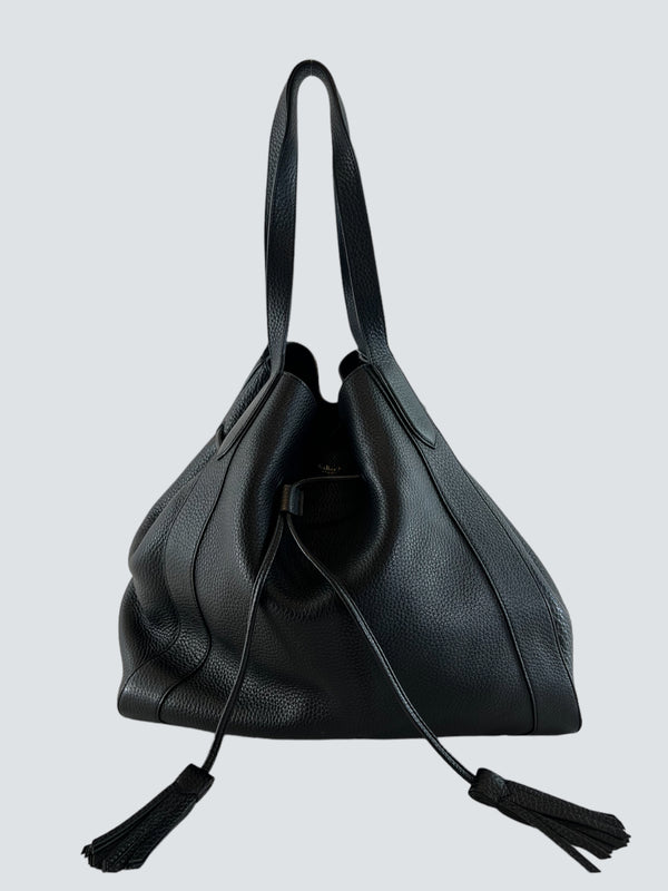 Mulberry Black Leather Bucket