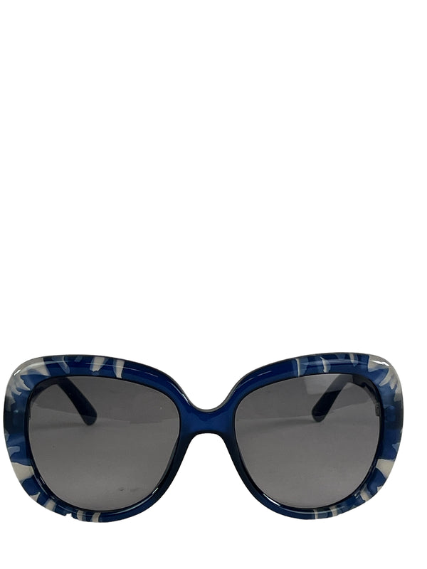 Dior Blue Marble Effect / Tie Dye Sunglasses