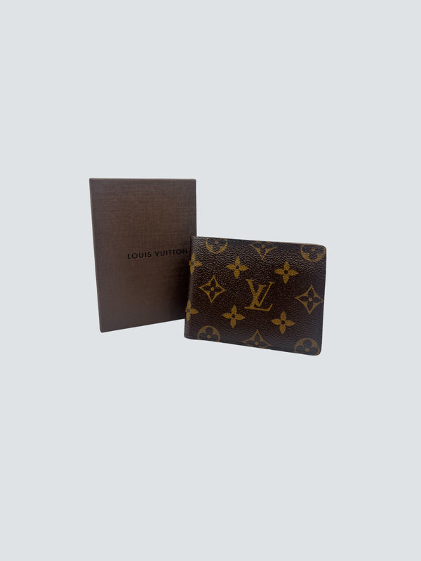 Louis Vuitton Monogram Canvas Bifold  Wallet