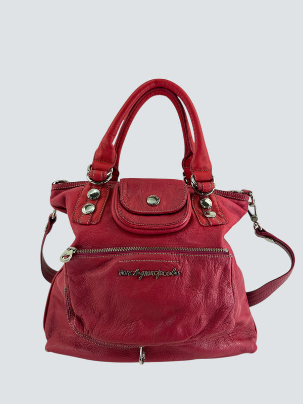 Marc Jacobs Red Leather Handbag
