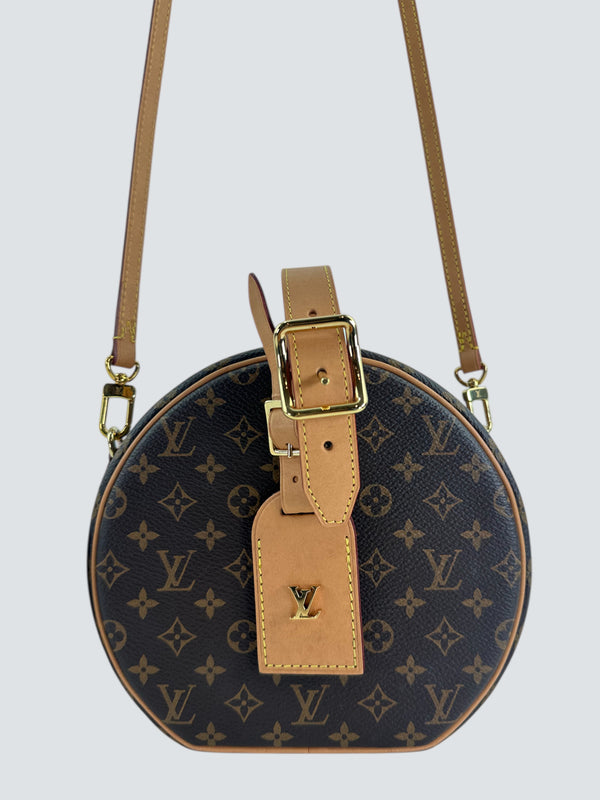 Louis Vuitton Monogram Canvas Petite Boite Chapeau Crossbody