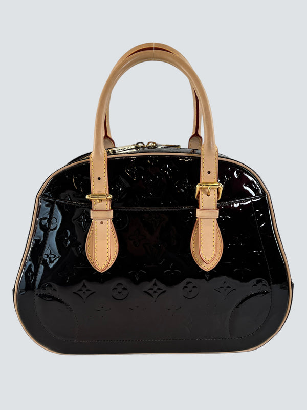 Louis Vuitton Amarante Vernis Leather Tote