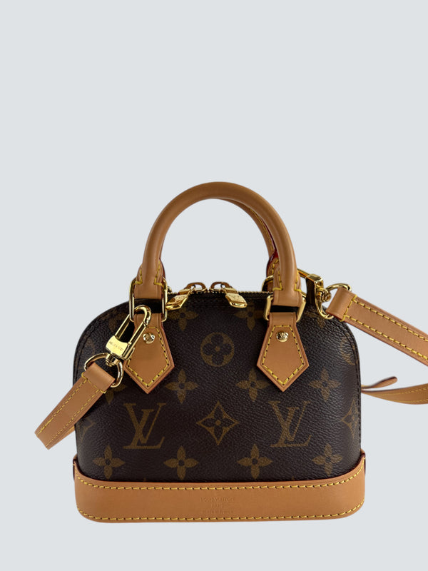 Louis Vuitton Monogram Canvas Nano Alma