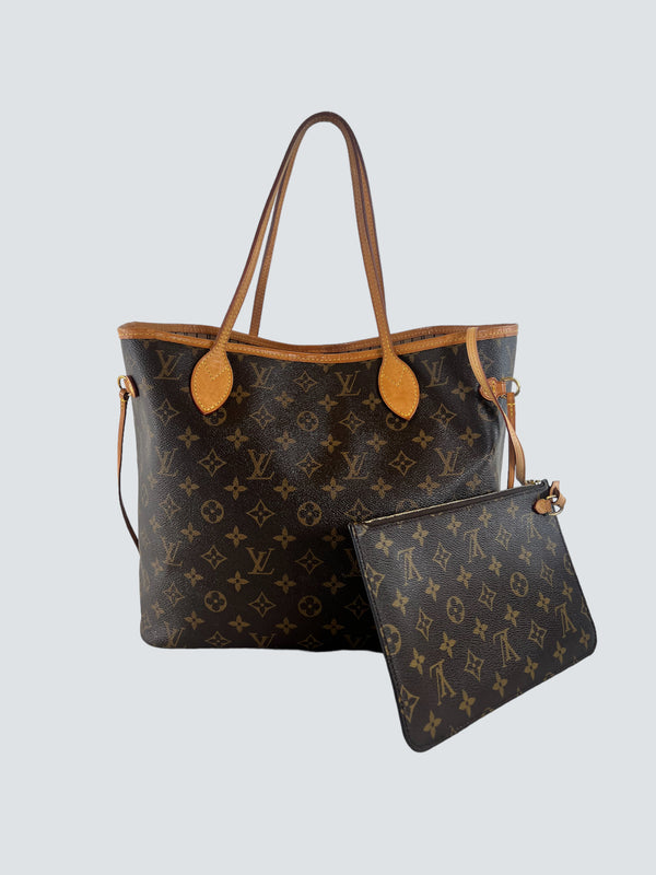 Louis Vuitton Monogram Neverfull MM Handbag