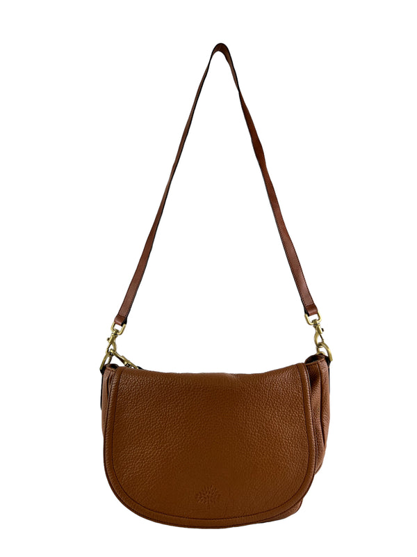 Mulberry Tan Grained Leather Effie Crossbody