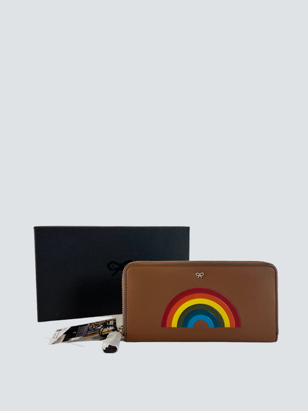 Anya Hindmarch Tan Leather Wallet