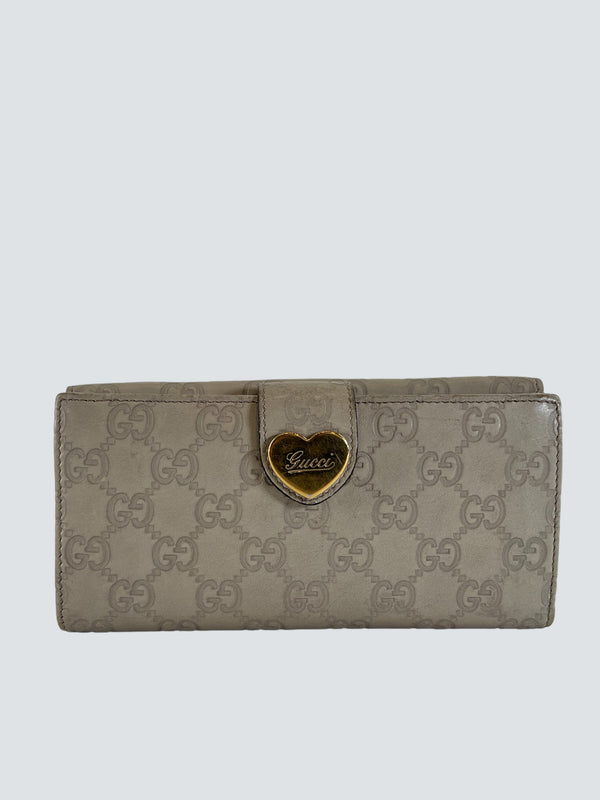 Gucci Pale Grey Wallet