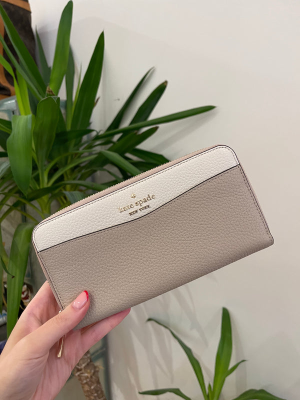Kate Spade Nude Leather Wallet