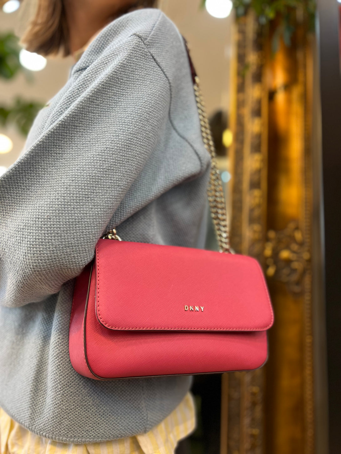 DKNY Pink Bag – Siopaella Designer Exchange