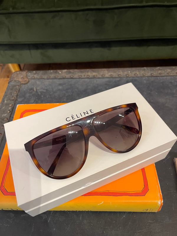 Celine Tortoise Shell Sunglasses