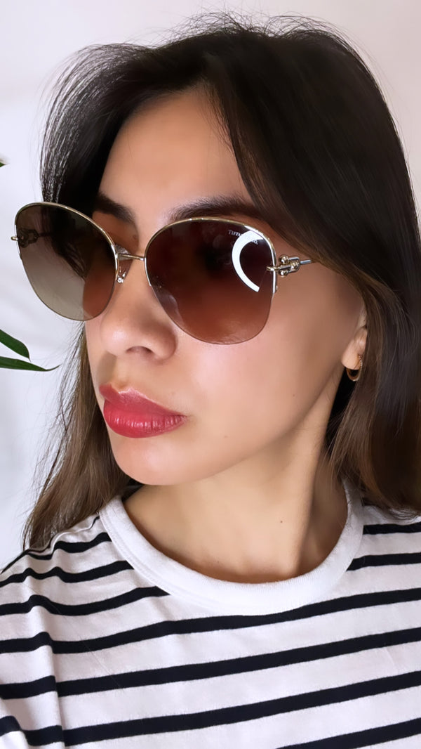 Tiffany and Co. Oversized Sunglasses