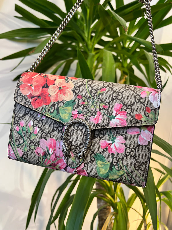 Gucci Floral Handbag