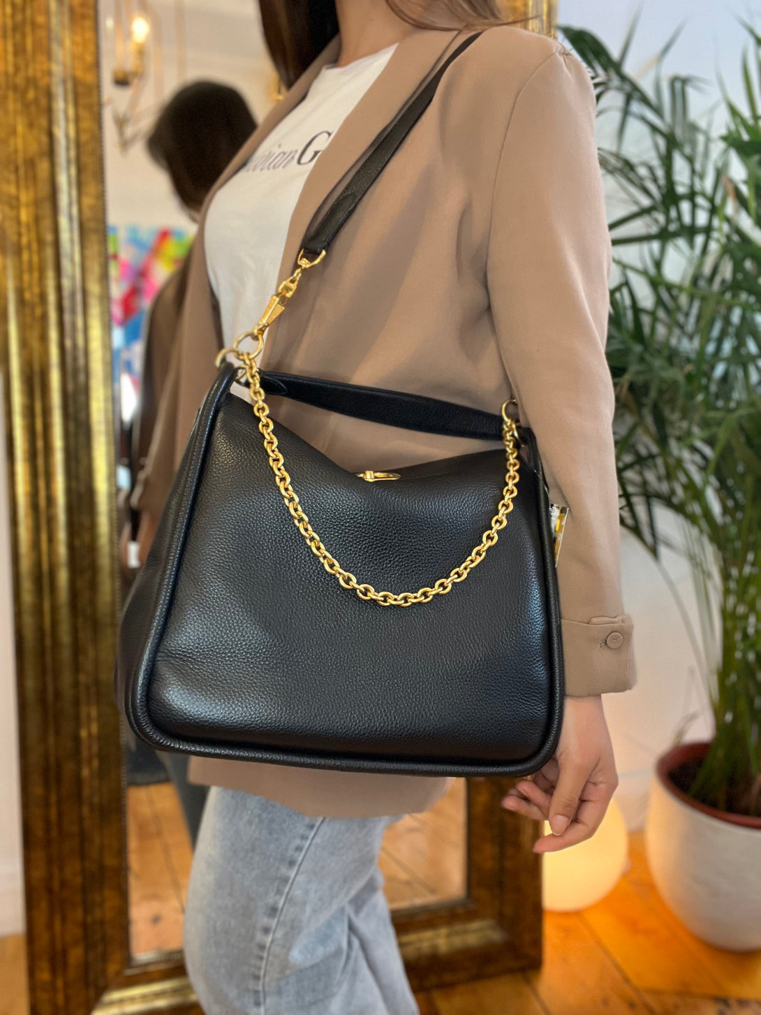 Mulberry Black Handbag – Siopaella Designer Exchange Mulberry Black Handbag – Siopaella Designer Exchange