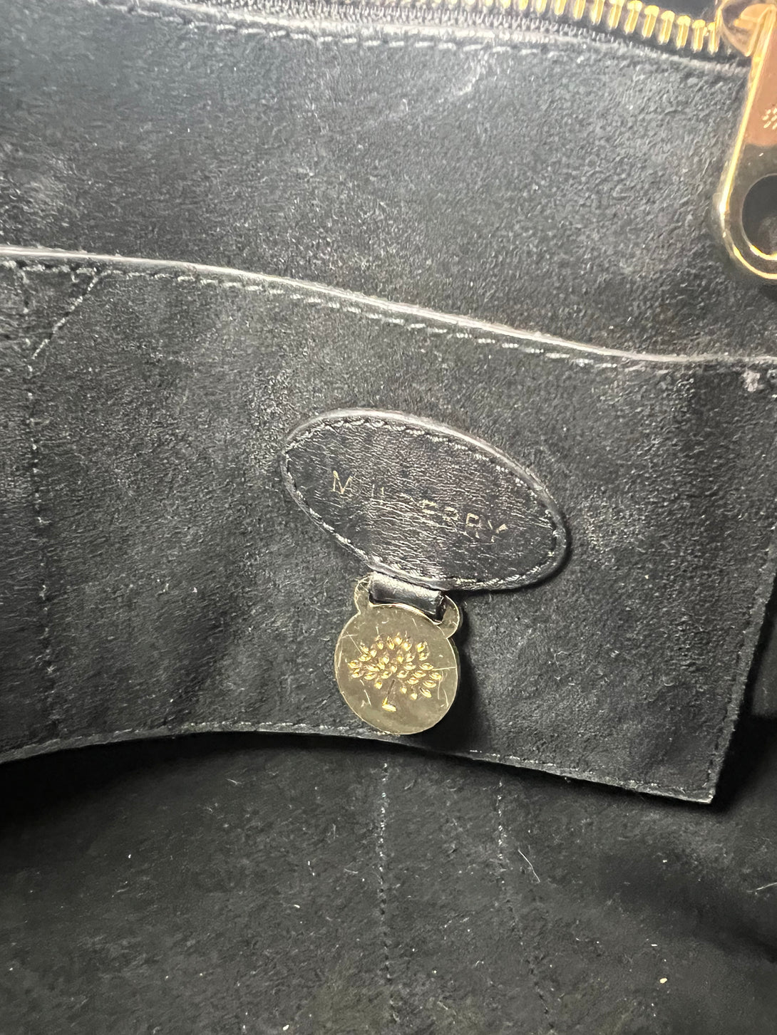 Vintage Mulberry Black Bayswater Handbag – Siopaella Designer Exchange