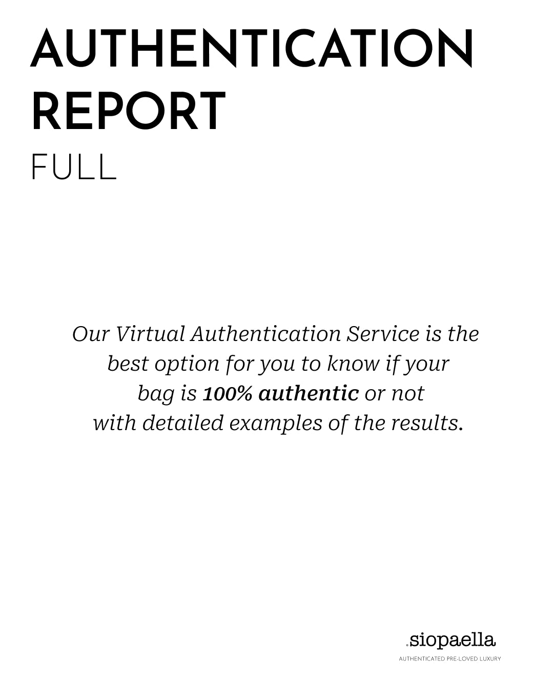 Authenticate This - Full Report