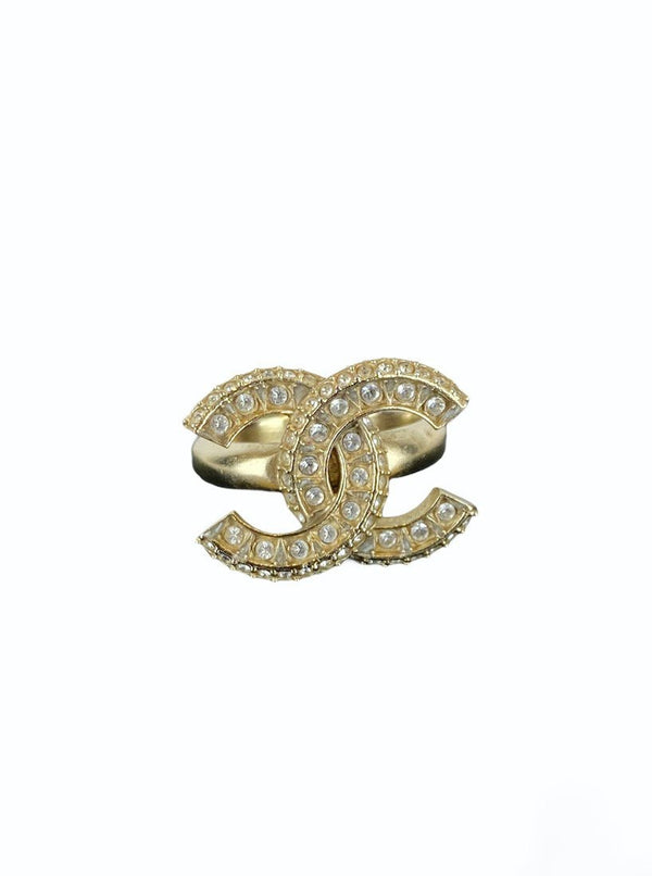 Chanel CC Pearl Ring