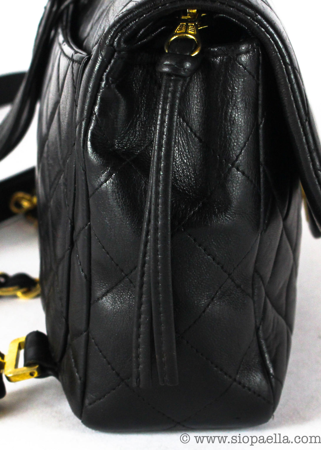 Chanel Lambskin Vintage Flap Backpack - Siopaella Designer Exchange