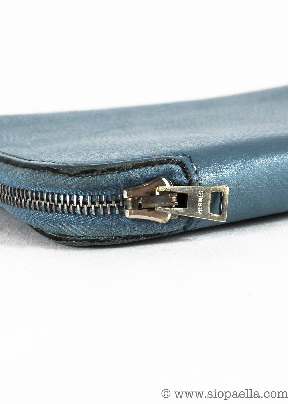Hermes Zip Leather Adgenda Cover/Wallet - Siopaella Designer Exchange