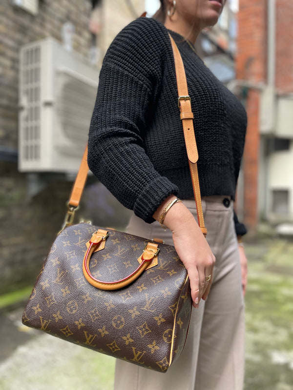 Louis vuitton speedy 25 crossbody hotsell
