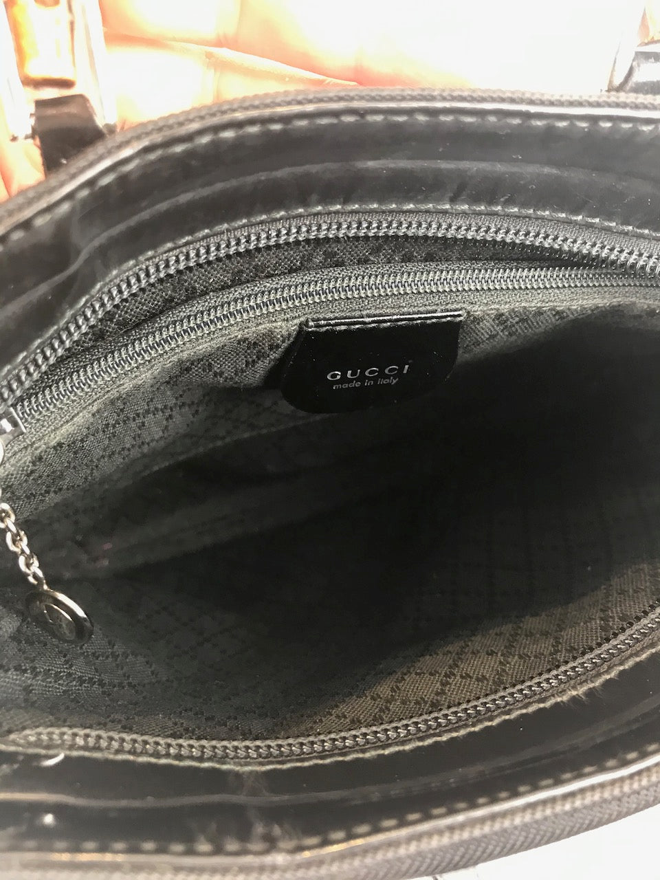 Gucci Small Black Canvas Crossbody with Bamboo Handles - As Seen On Instagram 09/09/2020 - Siopaella Designer Exchange