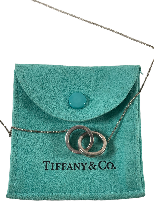 Tiffany & Co. Sterling Interlocking Circles Pendant Necklace