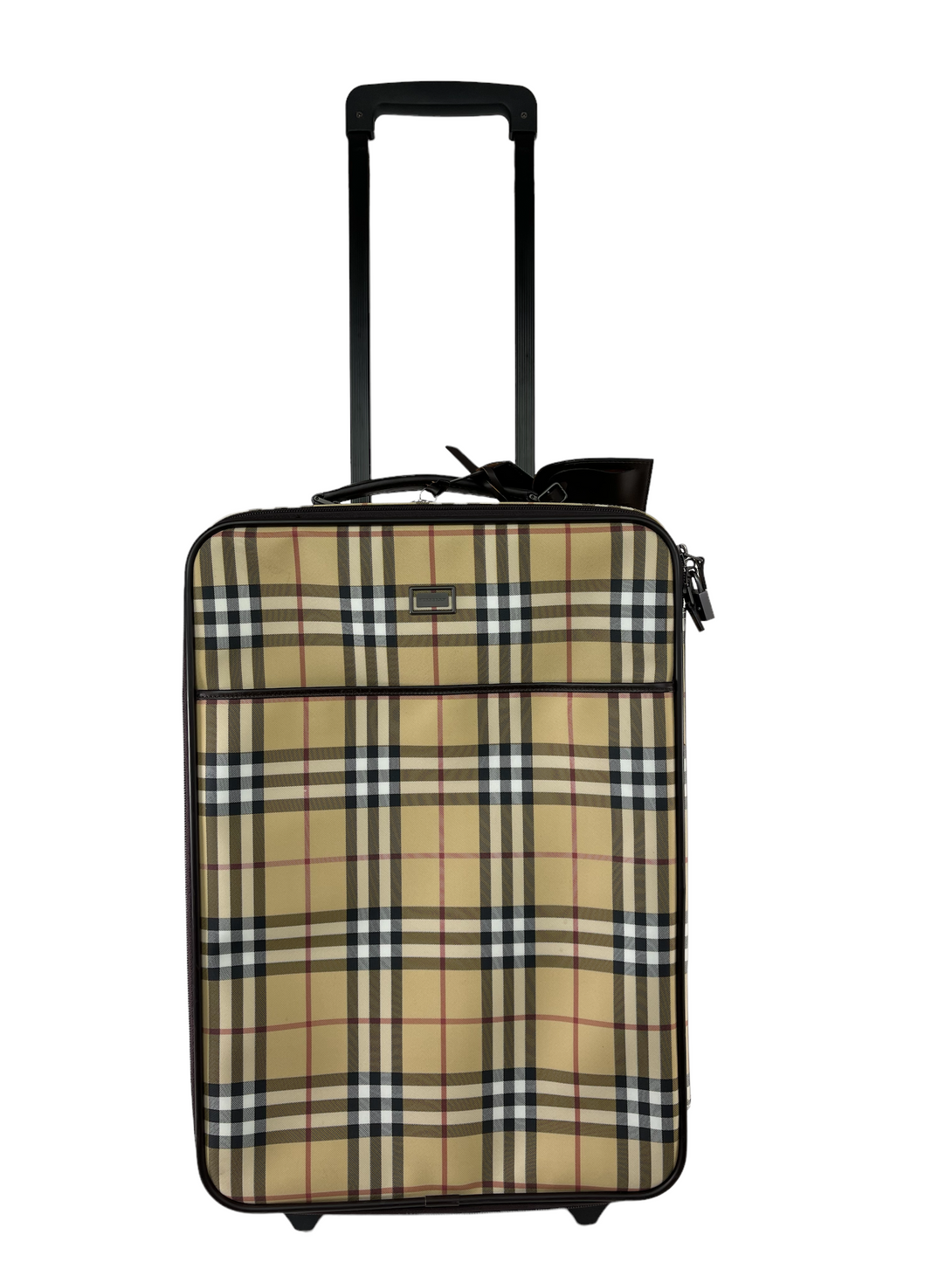 Burberry Classic Check Canvas Carry On Luggage Siopaella Designer Exchange