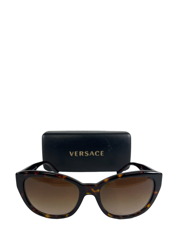 Versace Brown Tortoiseshell Sunglasses