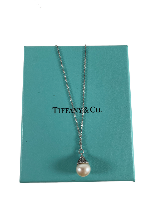 Tiffany & Co. Sterling Silver Gatsby Collection Necklace