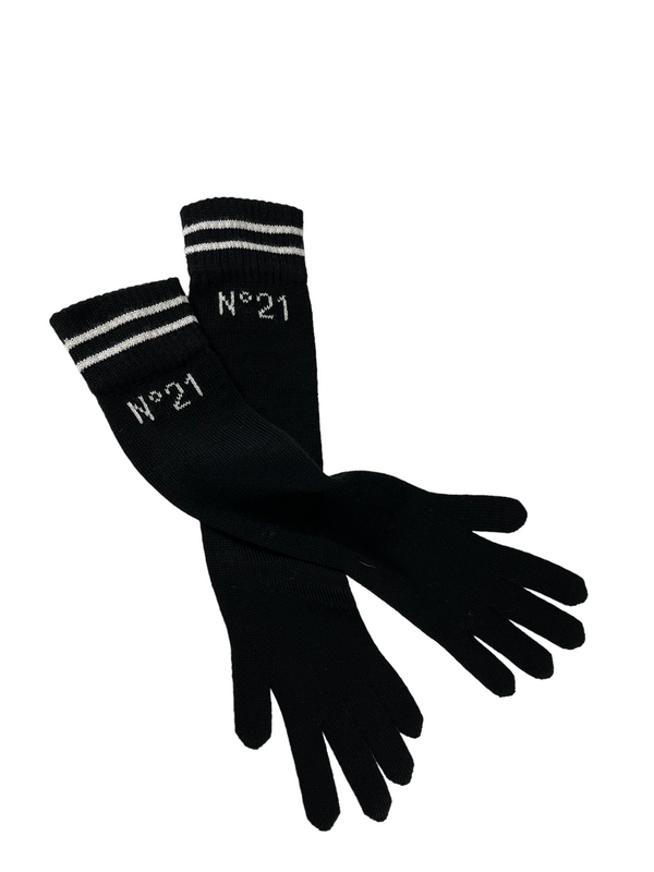 N21 Black Gloves