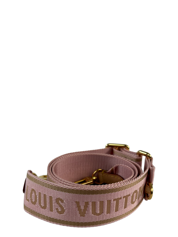 Louis Vuitton Pink Canvas Crossbody Strap