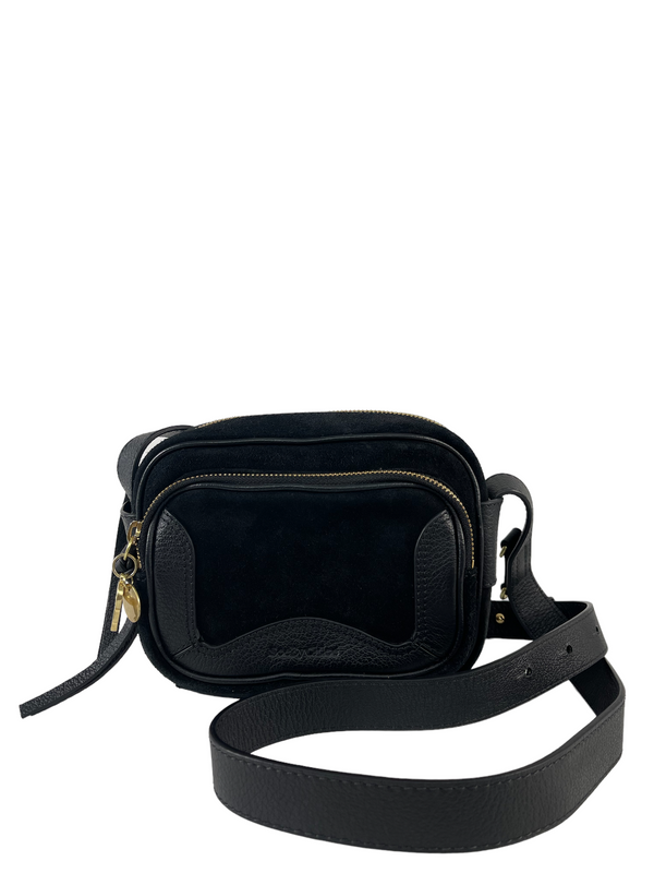 See by Chloe Black Leather/ Suede Small Crossbody