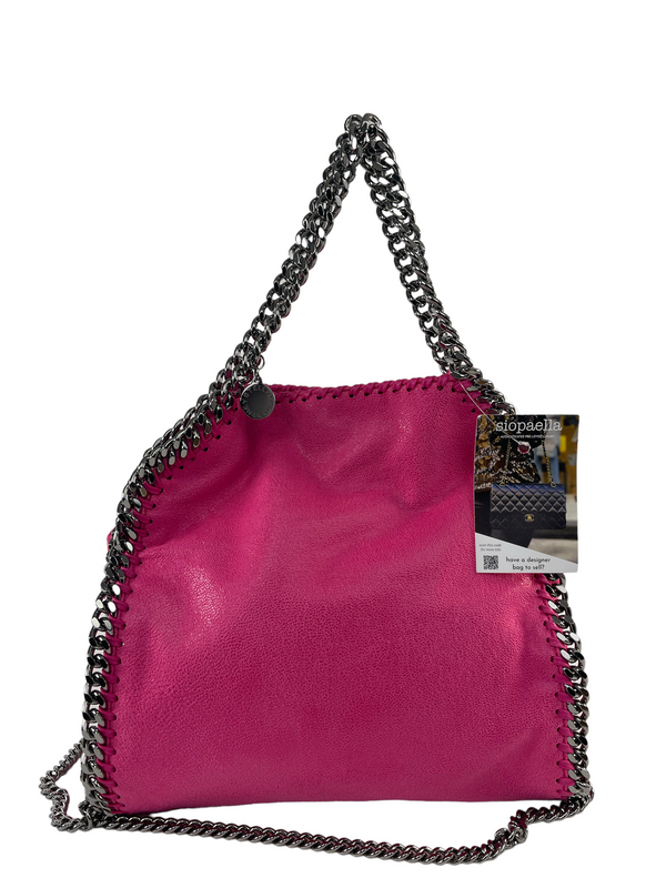 Stella McCartney Hot Pink Faux Leather Falabella Shoulder Bag