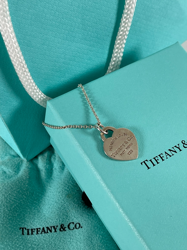 Tiffany & Co. Sterling Silver 'Return to Tiffany' Pendent Necklace