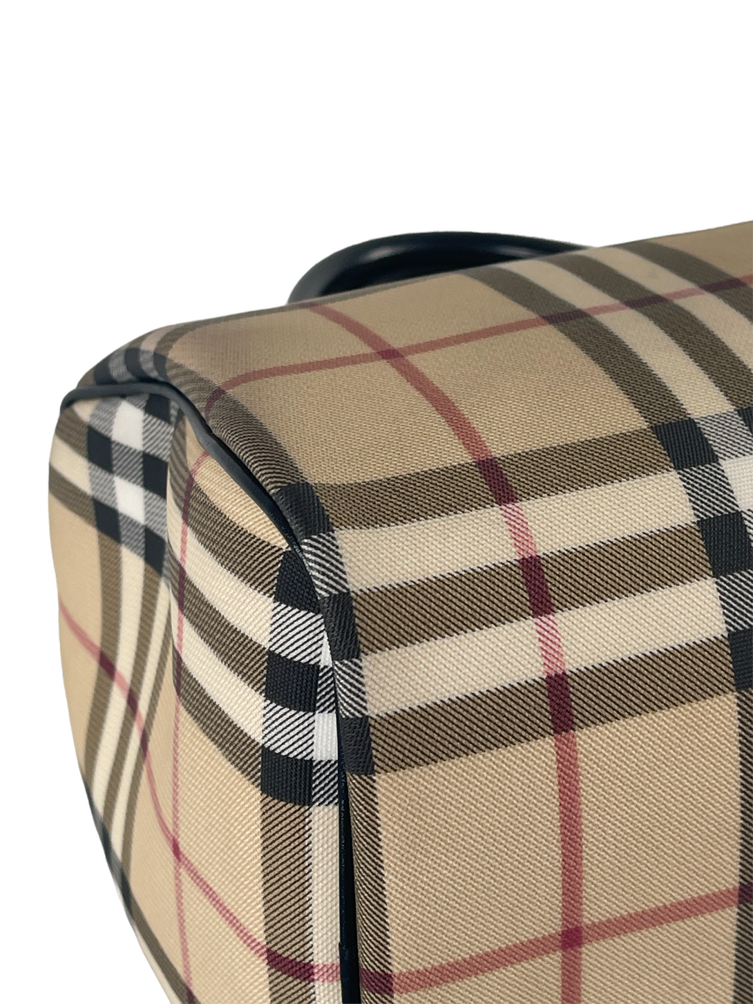burberry walk in the rain bowler bag 2004 Burberry Classic Check Vintage Bowling Bag – Siopaella Designer Exchange