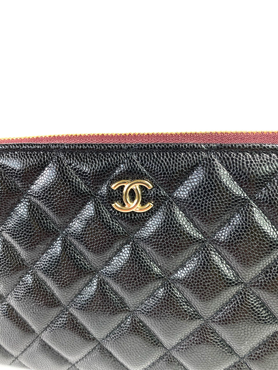 Chanel Black Caviar Leather Clutch - As Seen on Instagram Live 12/07/20 - Siopaella Designer Exchange