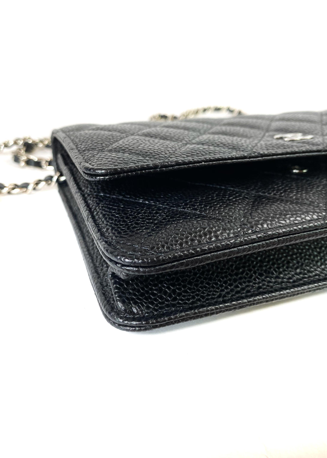 Chanel Black Caviar Leather Wallet on Chain - As Seen on Instagram 22.07.2020 - Siopaella Designer Exchange