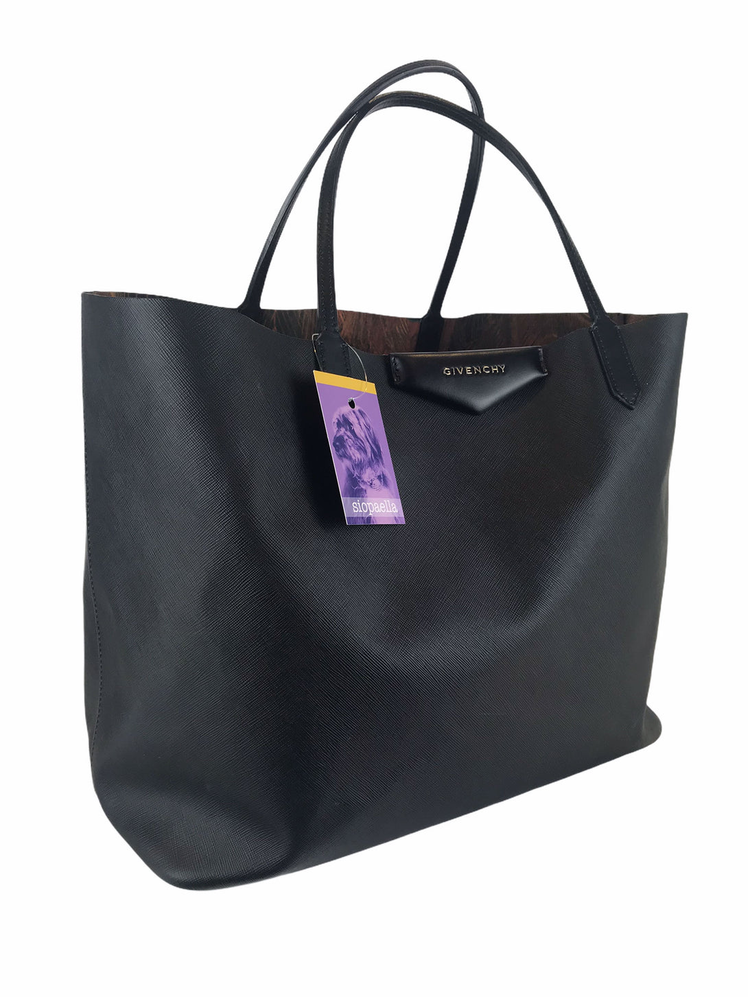 Givenchy Black Leather Tote - Siopaella Designer Exchange